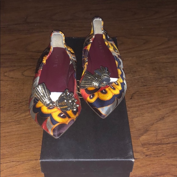 J. Crew Shoes - Lottie tassel flats in paisley